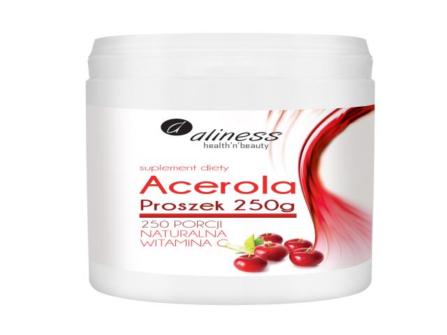 Aliness Acerola interakcje ulotka proszek  250 g