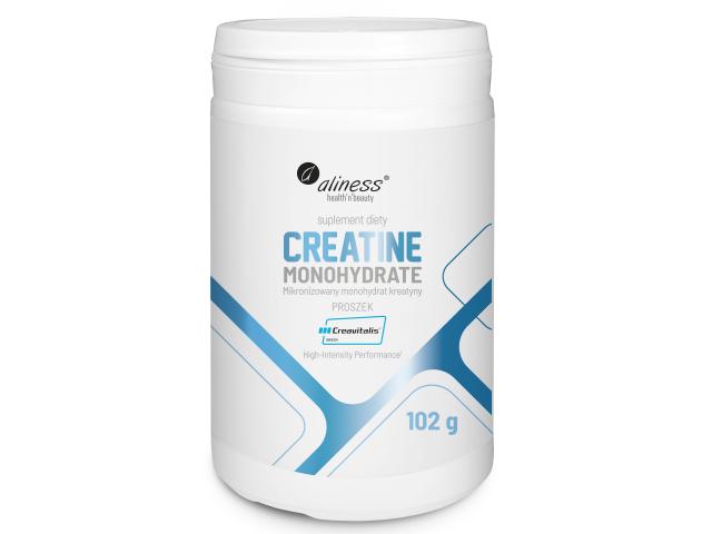 Aliness Creatine Monohydrate Creavitalis interakcje ulotka proszek - 102 g