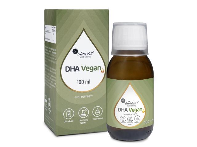 Aliness DHA Vegan interakcje ulotka płyn - 100 ml