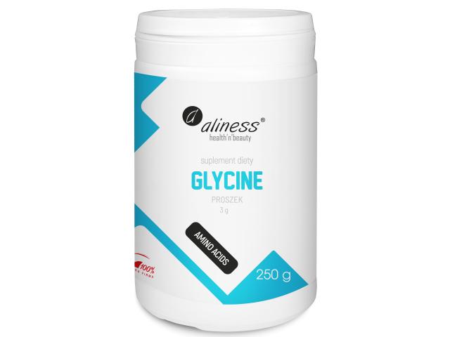 Aliness Glycine Proszek interakcje ulotka proszek - 250 g