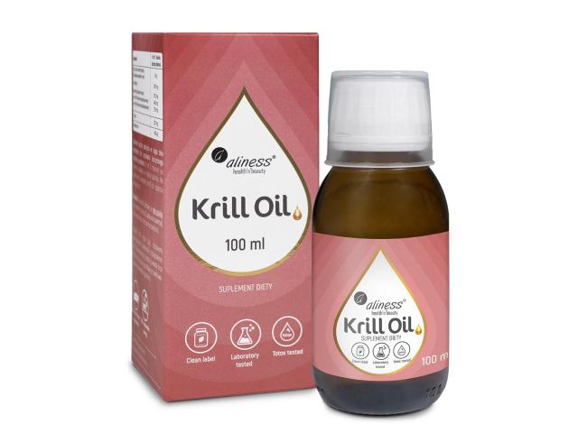 Aliness Krill Oil interakcje ulotka płyn - 100 ml