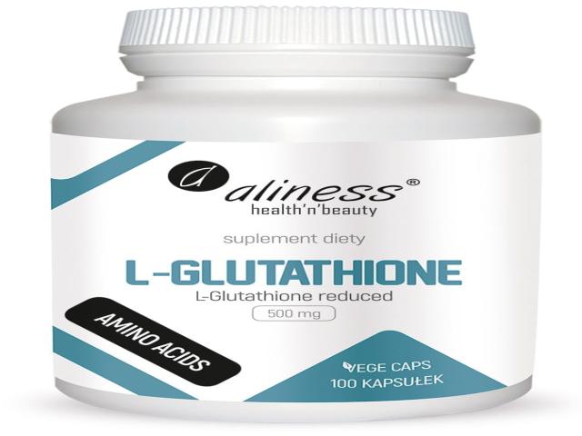 Aliness L-Glutathione Reduced 500 mg interakcje ulotka kapsułki - 100 kaps.