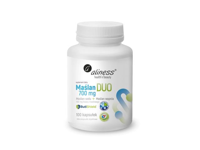Aliness Maślan Duo 700 mg interakcje ulotka kapsułki twarde  100 kaps.