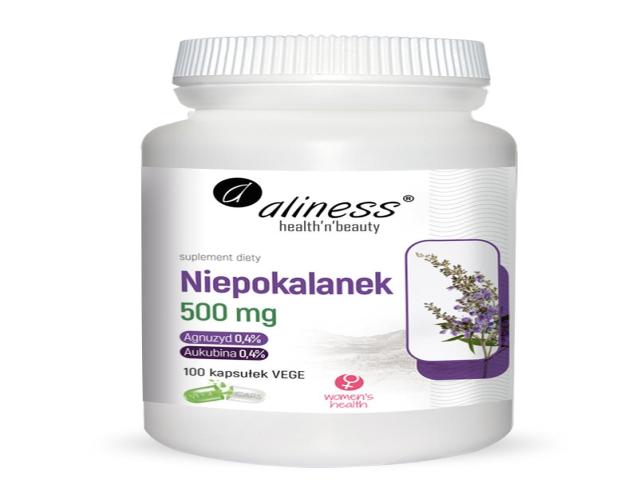 Aliness Niepokalanek 500 mg interakcje ulotka kapsułki - 100 kaps.