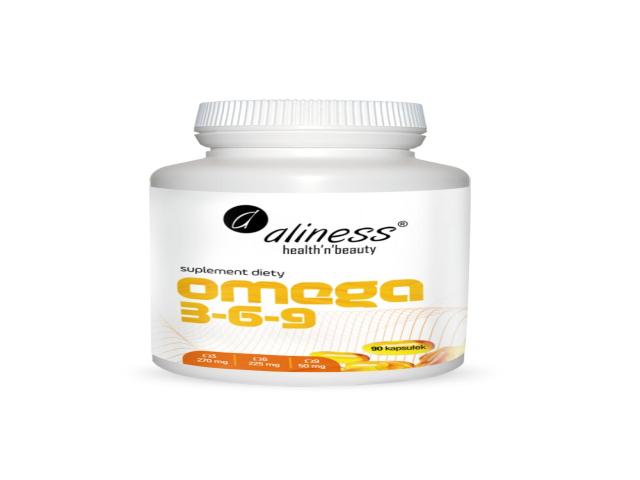 Aliness Omega 3-6-9 interakcje ulotka kapsułki  90 kaps.