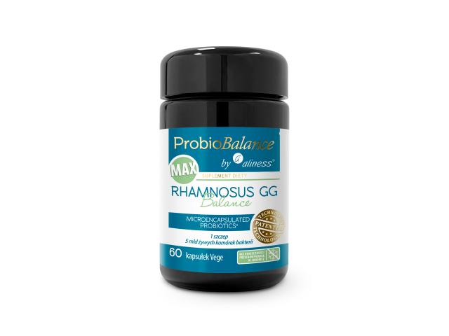 Aliness Probiobalance Rhamnosus Gg Max interakcje ulotka kapsułki twarde - 60 kaps.
