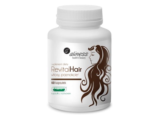 Aliness RevitalHair interakcje ulotka kapsułki 60 kaps.