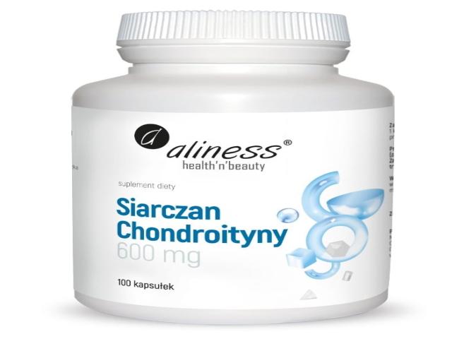 Aliness Siarczan Chondroityny 600 mg interakcje ulotka kapsułki - 100 kaps.