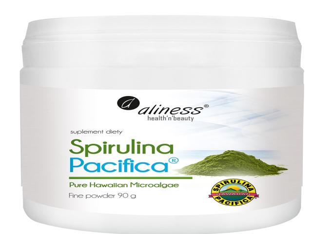 Aliness Spirulina Pacifica interakcje ulotka proszek - 90 g