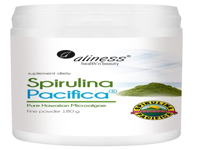 Aliness Spirulina Pacifica interakcje ulotka proszek  180 g