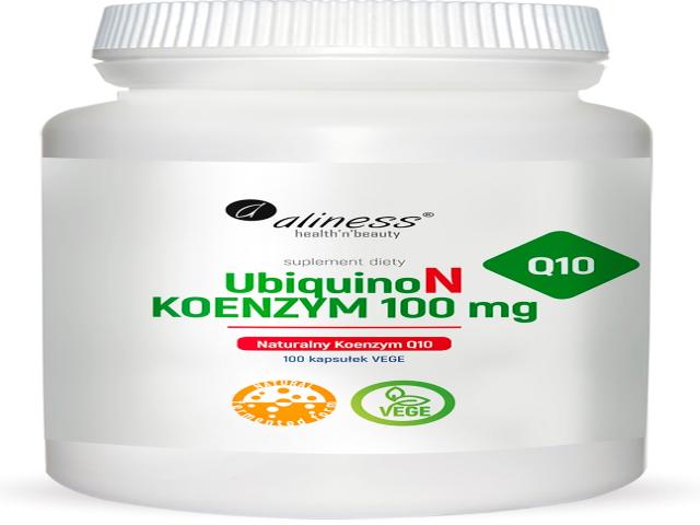 Aliness UbiquinoN Koenzym Q10 100 mg interakcje ulotka kapsułki - 100 kaps.