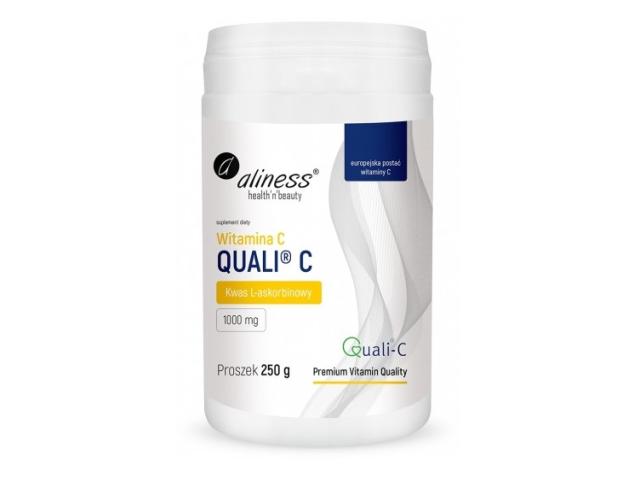 Aliness Witamina C Quali-C 1000 mg interakcje ulotka proszek - 250 g