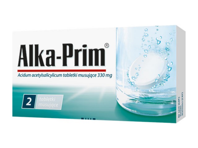 Alka-Prim interakcje ulotka tabletki musujące 330 mg 2 tabl.