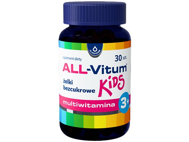All-Vitum Kids interakcje ulotka żelki - 30 szt.