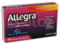 Allegra interakcje ulotka tabletki powlekane 120 mg 10 tabl.