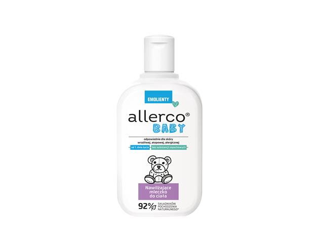 Allerco Baby Emolienty Mleczko do ciała nawilżające interakcje ulotka mleczko  250 ml