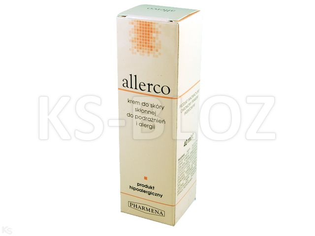 Allerco Krem do skóry skłonnej do podrażnień, alergicznej interakcje ulotka   40 ml
