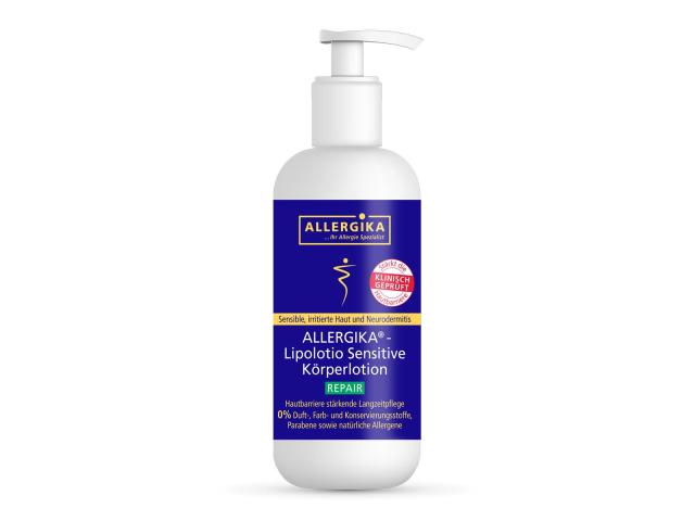 Allergika Lipolotio Sensitive Balsam natłuszczający regeneracja do skóry wrażliwej interakcje ulotka balsam - 500 ml