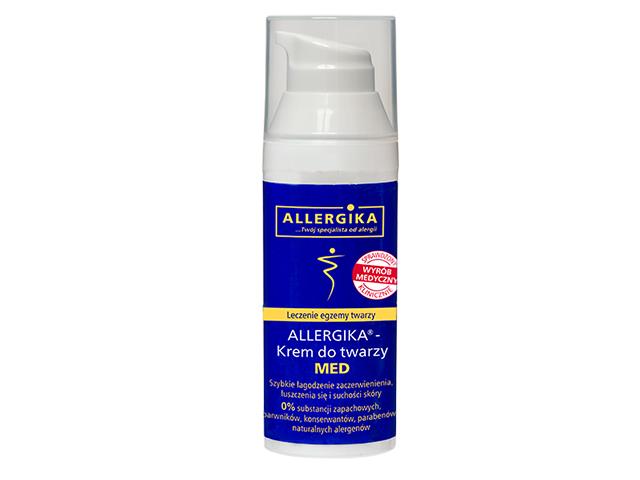 Allergika Med Krem do twarzy interakcje ulotka krem - 50 ml