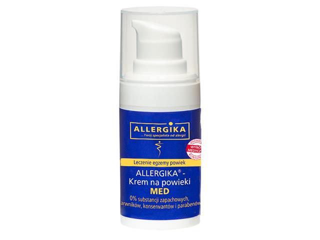 Allergika Med Krem na powieki interakcje ulotka krem  15 ml