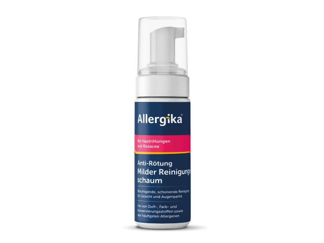 Allergika Pianka przeciw zaczerwienieniom oczyszczająca łagodna interakcje ulotka pianka  150 ml