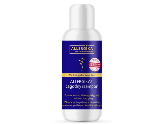 Allergika Szampon do mycia włosów łagodny interakcje ulotka   200 ml