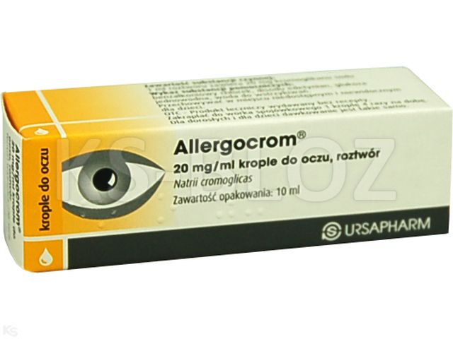 Allergocrom interakcje ulotka krople do oczu 20 mg/ml 