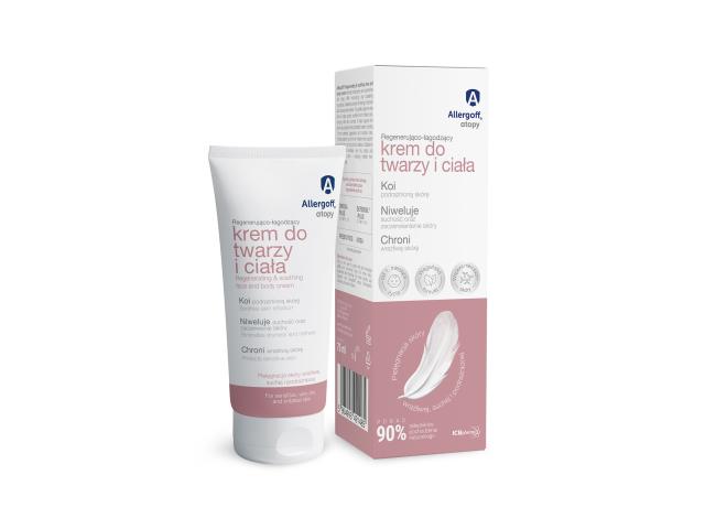 Allergoff Atopy Krem do twarzy i ciała regenerująco-łagodzący interakcje ulotka krem - 75 ml