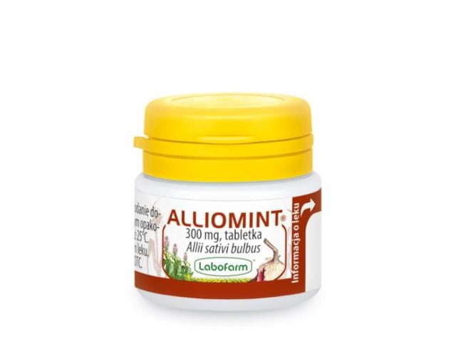 Alliomint interakcje ulotka tabletki 300 mg 30 tabl.