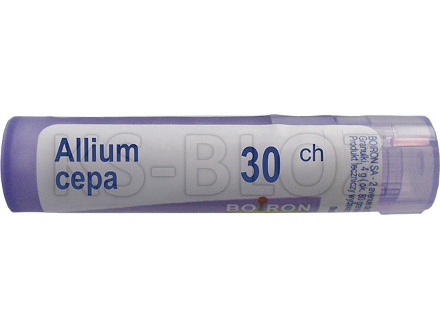 Allium Cepa 30 CH interakcje ulotka granulki  4 g