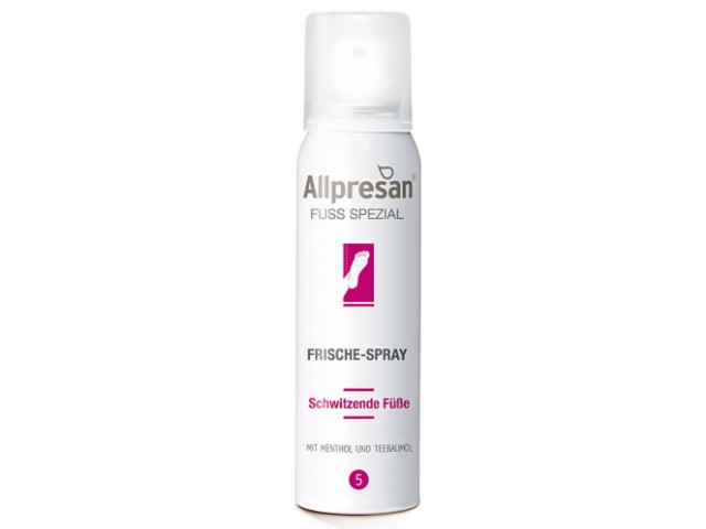 ALLPRESAN FUSS SPEZIAL 5 Spray odświeżający do stóp interakcje ulotka spray - 100 ml