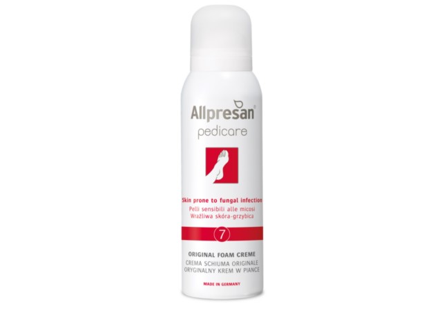 Allpresan Pedicare 7 Krem-pianka do pielęgnacji stóp z grzybicą interakcje ulotka pianka - 125 ml