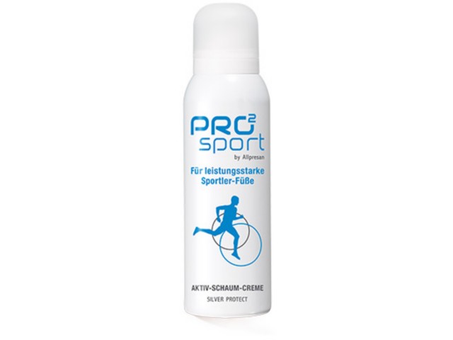 ALLPRESAN PRO SPORT Krem w piance z mikrosrebrem dla sportowców interakcje ulotka pianka - 125 ml