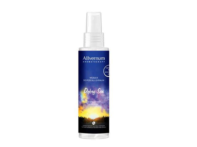 ALLVERNUM AROMATHERAPY Mgiełka do sypialni i do pościeli-DOBRY SEN interakcje ulotka spray  125 ml