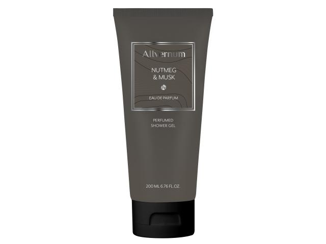 Allvernum Żel pod prysznic perfumowany nutmeg & musk interakcje ulotka żel  200 ml
