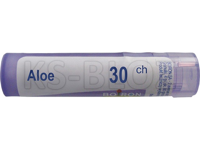 Aloe 30 CH interakcje ulotka granulki - 4 g