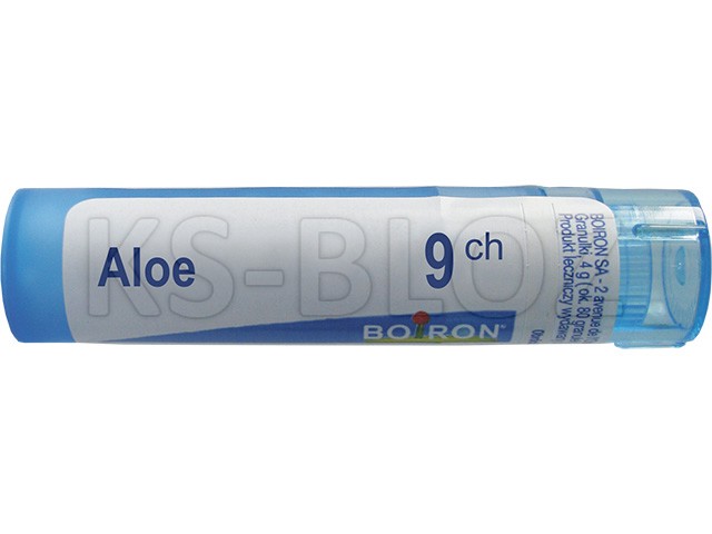 Aloe 9 CH interakcje ulotka granulki  4 g