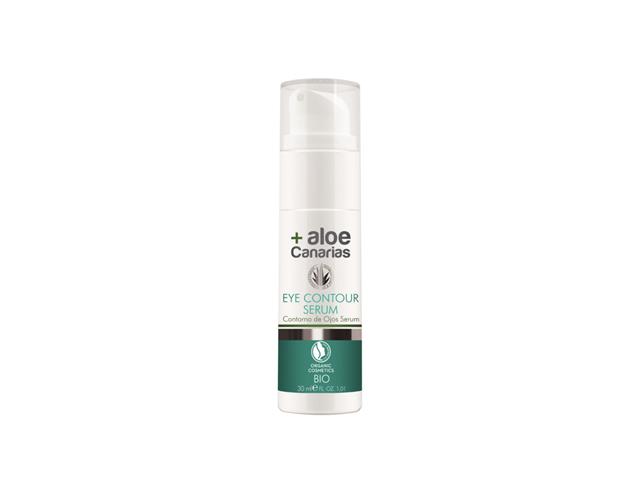 Aloe + Canarias Eye Contour Ser. do codziennej pielęg. sk. wokół oczu aloesowe z Wysp Kanaryjskich interakcje ulotka serum  30 ml