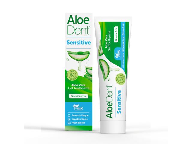 AloeDent Pasta do wrażliwych zębów z aloesem i echinaceą bez fluoru interakcje ulotka pasta do zębów - 100 ml