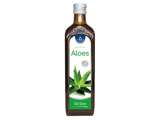 Aloes interakcje ulotka sok - 490 ml