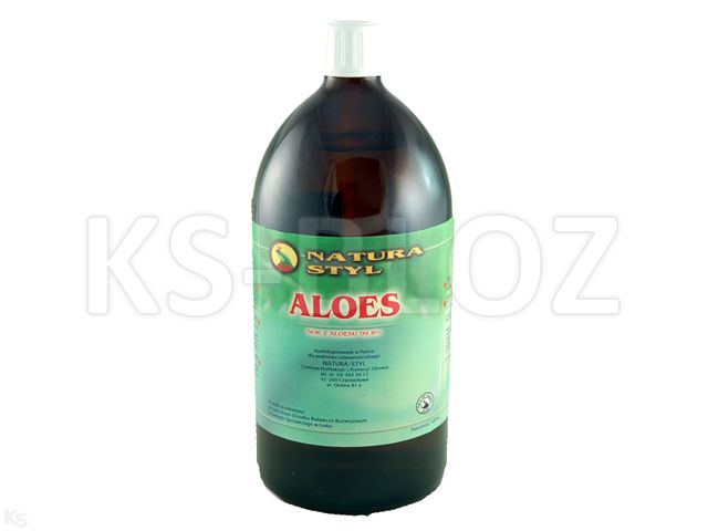 Aloes Sok z aloesu 99,8% interakcje ulotka sok  1 l