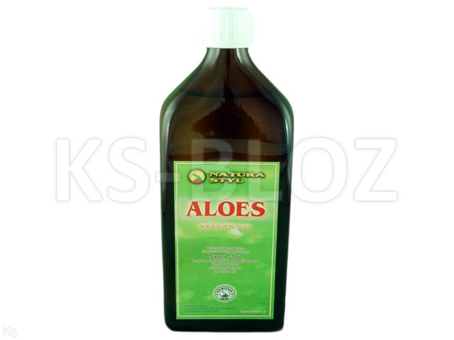 Aloes Sok z aloesu 99,8% interakcje ulotka sok - 500 ml
