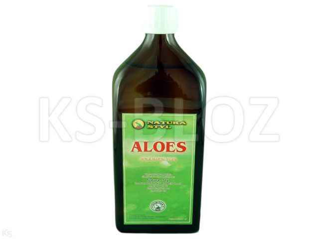 Aloes Sok z aloesu 99,8% interakcje ulotka   500 ml