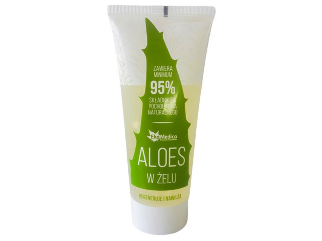 Aloes W żelu interakcje ulotka żel - 200 ml