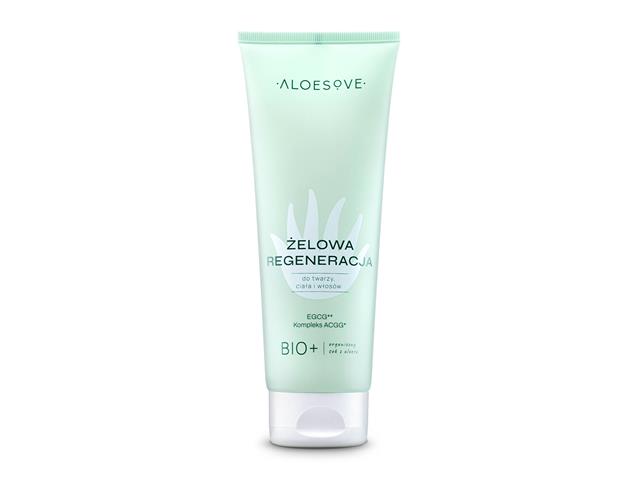 Aloesove do twarzy, ciała, włosów żelowa regeneracja interakcje ulotka żel  250 ml