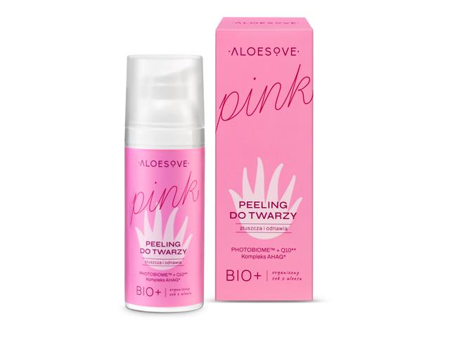 Aloesove Pink Peeling do twarzy złuszczający interakcje ulotka peeling  50 ml