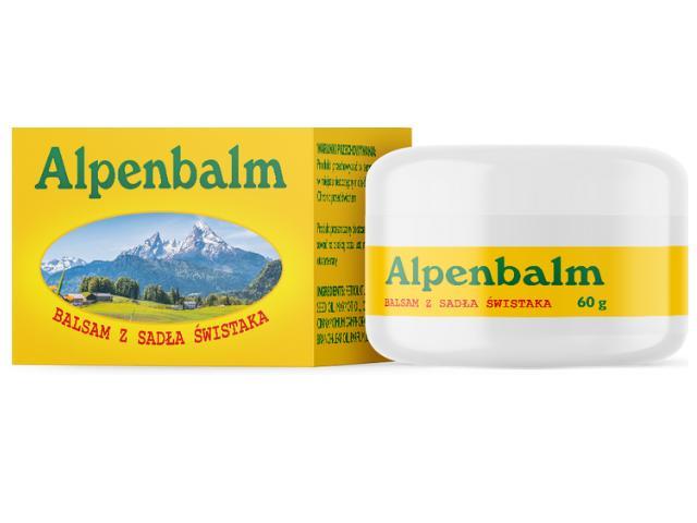 Alpenbalm Balsam z sadła świstaka interakcje ulotka maść - 60 g