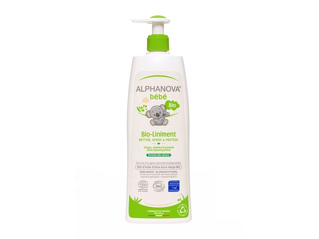 Alphanova Bebe Oliwka do mycia i kąpieli organiczna interakcje ulotka oliwka - 500 ml