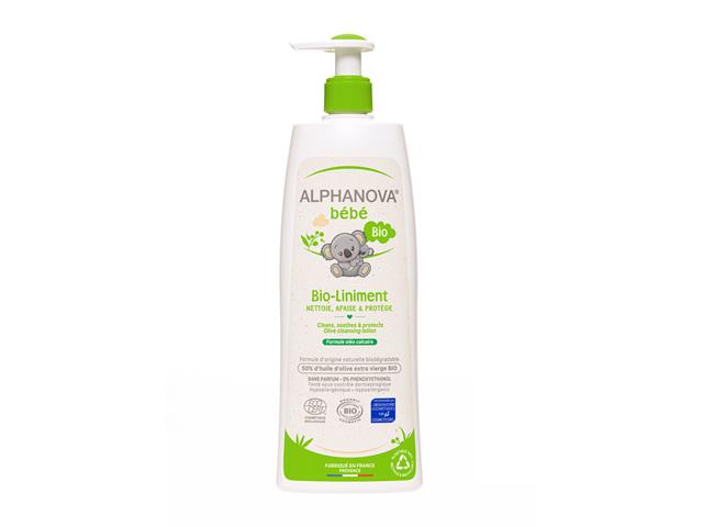 Alphanova Bebe Oliwka do mycia i kąpieli organiczna interakcje ulotka oliwka  500 ml