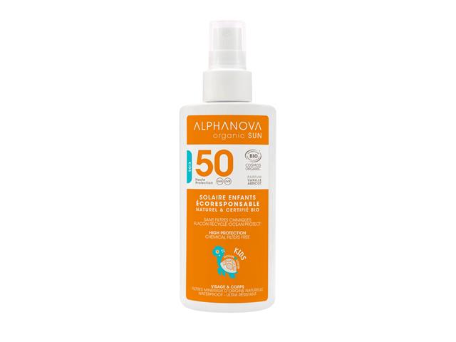 ALPHANOVA SUN Bio Kids Spray p/słon. SPF 50 interakcje ulotka spray  125 g